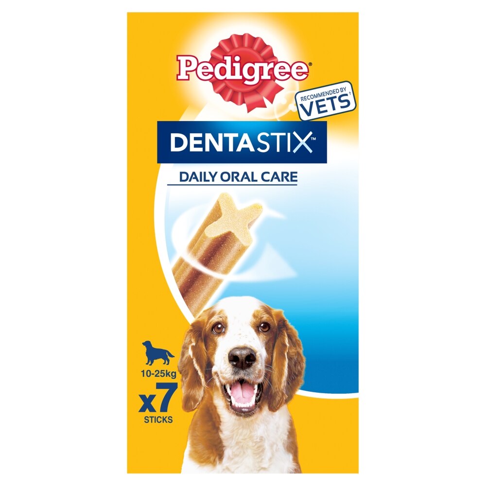 Pedigree Dentastix Medium Dog Treats - 7 Sticks